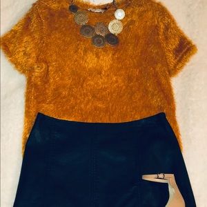 Zara Shaggy top